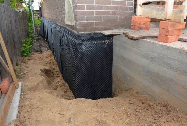 SJ Waterproofing Pros technician performing targeted Crawl Space Encapsulation assessment in Davidson, NC